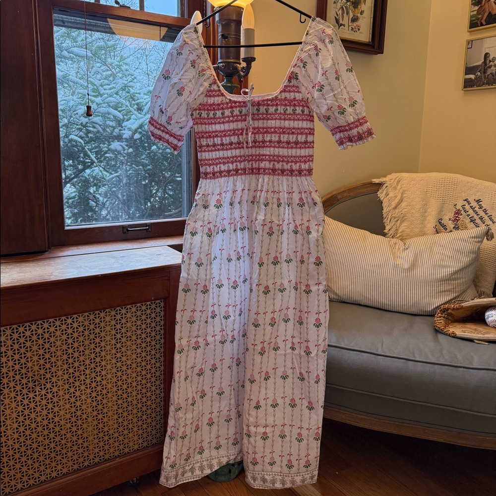 Hillhouse Home, Red & White, Dress, Size M